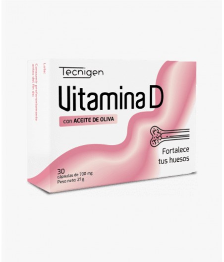 TECNIGEN VITAMINA D 30 CAPSULAS