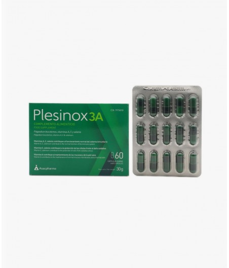 PLESINOX 3A 60 CAPSULAS